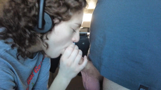 Real Homemade Working from home got interrupted for a super-cute facial cumshot!