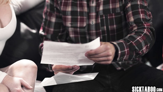 Stud stepson thanked her for her help