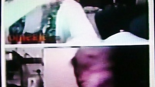 2 horny College girls sent hysterical by my hot show (+ sound )