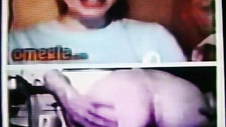 2 horny College girls have fun at my hot show (+ sound )