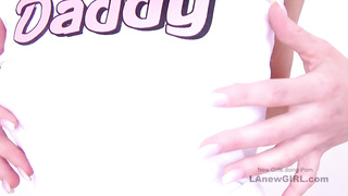 Feminine beauty gets her camel toe pussy fucked