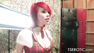 TS Girl Sarina Valentina Gets Fucked On A Casting Couch