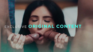 Diminutive Chinese dark haired is pummeling her uber-sexy, trimmed neighbor while his wifey is out of town