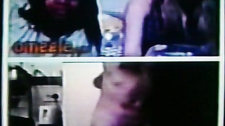 2 horny College girls, Black & White, film with hot delight (+ sound )