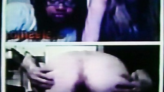 2 horny College girls, Black & White, film with hot delight (+ sound )