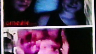 2 horny College girls delighted by my dirty hot show (+ sound )