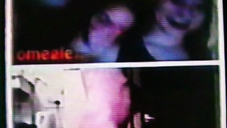 2 horny College girls delighted by my dirty hot show (+ sound )