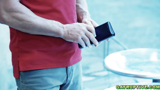 Brandon's cock got a nice blowjob from Dale's mouth