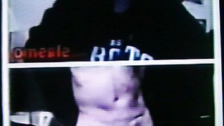 Horny College girl highly excited by my hot show (+ sound ) 4