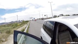 Platinum-Blonde honey is having hook-up in the kitchen and attempting not to scream too noisy while spunking