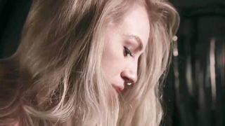 Brief haired dark-hued biotch and a super-steamy towheaded are having lots of joy, for the very first time