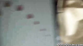 Mischievous school ladies and their ultra-kinky mates are having lots of joy, while in a puny guest room