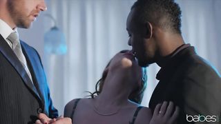 Fantastic, crimson haired honey, Ella Hughes got packed up with a massive, dark-hued spunk-pump and loved it