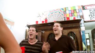 School dormitory soiree with superstars