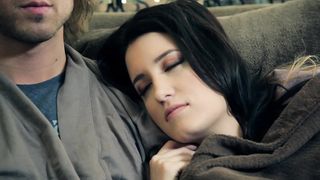 Emotional sandy-haired honey