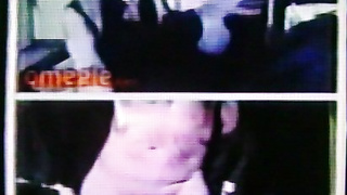 Horny long blonde-haired College girl has a good hot look (+ sound )