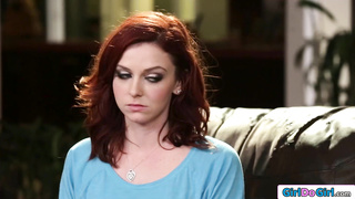 Dominant stepmom makes stepdaughter lick