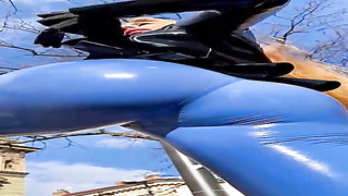 Ambling in spandex clothes in Prague Pornography Vids - Tube8