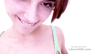 Perfect 18yo Teen loves getting fucked at audition