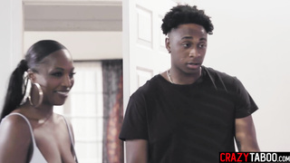 Amazing family time and rough threesome