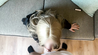 STEAMING ASH-BLONDE SHACKING FROM NUMEROUS CLIMAXES. GUZZLED SUPER HOT JISM. POINT OF VIEW - SmallWaistLuna