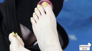SAKURAsFEET - My sub knows how to idolize my soles!