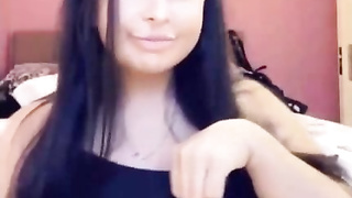 Hot amateur babes flash their natural big&small tits