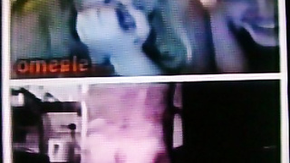 Horny blonde College girl delighted by my hot show (+ sound )lll