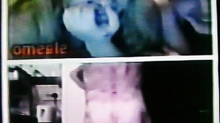 Horny blonde College girl delighted by my hot show (+ sound )lll