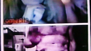 Horny blonde College girl delighted by my hot show (+ sound )lll