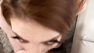 Sandy-Haired Mega-Bitch Aria Carson Vagina Pumping BEHIND-THE-SCENES