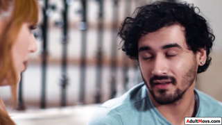 Milf stepmom teaches stepson the ropes