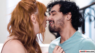 Milf stepmom teaches stepson the ropes