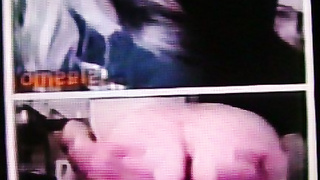 Horny blonde College girl made happy by my hot show (+ sound ) 2