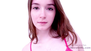 Sweet Teen gets fucked in young tight ass at audition