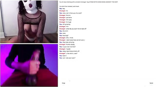 Hooded gal is frequently toying with herself on webcam because it makes dudes fap off