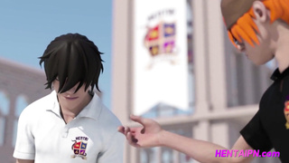 CRAZY Uncensored 3D Hentai Students School Sex