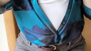Amateur babes flash sexy natural tits compilation