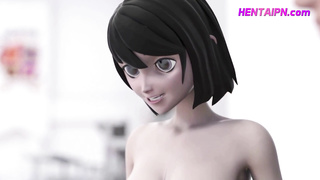 Bi Students Uncensored Threesome with Schoolgirl