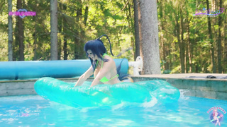 Successful fellow humps four anime dolls by Octokuro