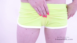 Young Red Head with Braces gives Blowjob at audition