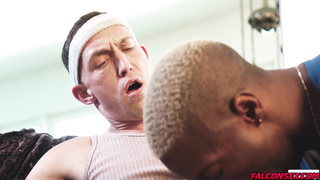 Ethan burst and cover Isaiah in a hot coat of cum