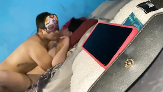 Spunky black-haired is getting porked in front of the camera and liking every single 2nd of it