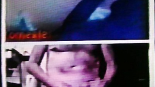 2 horny College girls talk dirty to my hot show (+ sound )