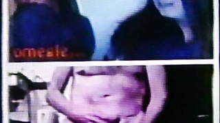 2 horny College girls talk dirty to my hot show (+ sound )