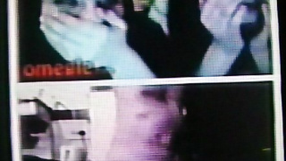 2 horny College girls sexy gestures to my hot show (+ sound )