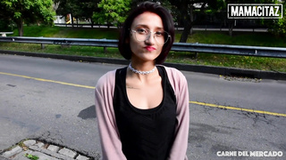 CARNE DEL MERCADO - Diminutive Damsel Luna Castillo Plumbed By Fat Manstick To Epic Climax Utter Gig