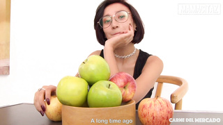 CARNE DEL MERCADO - Diminutive Damsel Luna Castillo Plumbed By Fat Manstick To Epic Climax Utter Gig