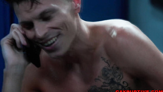 MMA fighters intense fight and anal sex