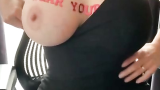 Hotties with beautiful boobs flash for fun